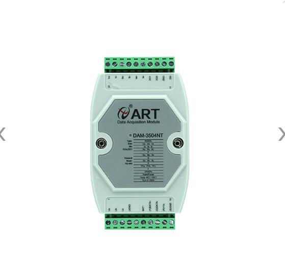 三相电量采集模块3路电压电流输入485交流电量采集模块DAM-3504N（T）
