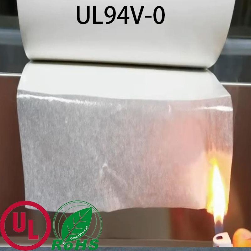 UL94V-0  100um阻燃棉纸双面胶粘带