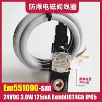 Em551090-ms 24VDC 3.0W 125mA EXmbIICT4Gb 防爆电磁阀线圈 3C