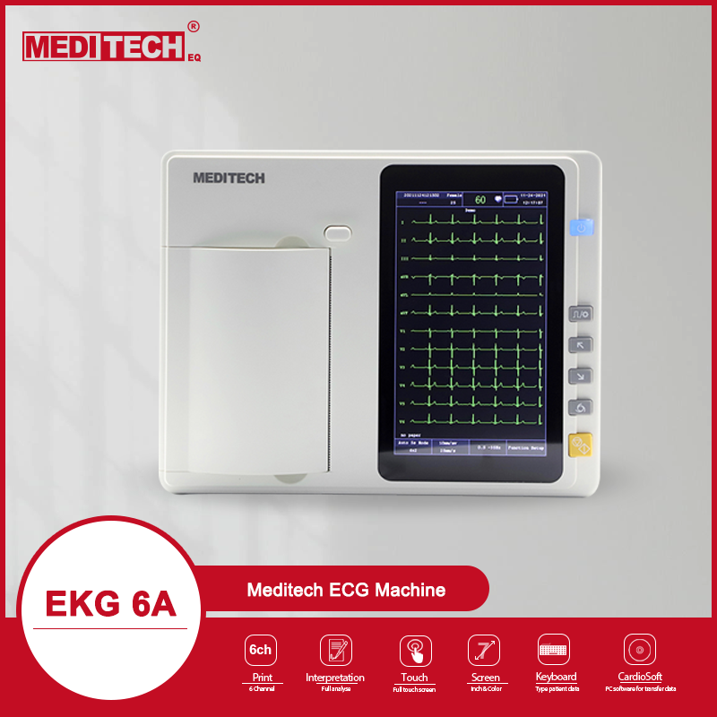 麦迪特6道心电图机EKG6A