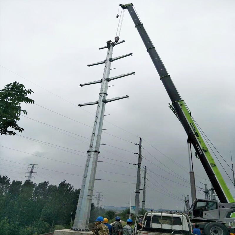 河北电力钢杆 电力钢管杆 电力钢管塔 电力钢管桩 角钢塔 钢制电杆